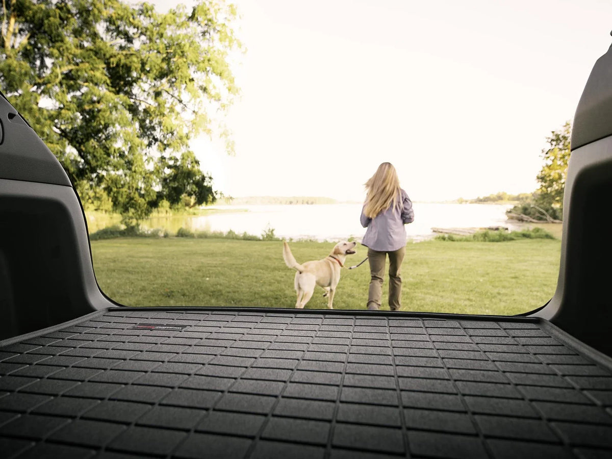 WeatherTech Cargo Trunk Liner with Bumper Protector compatible with Escape; MKC - Behind 2nd Row Seating With Bumper Protector; Tan