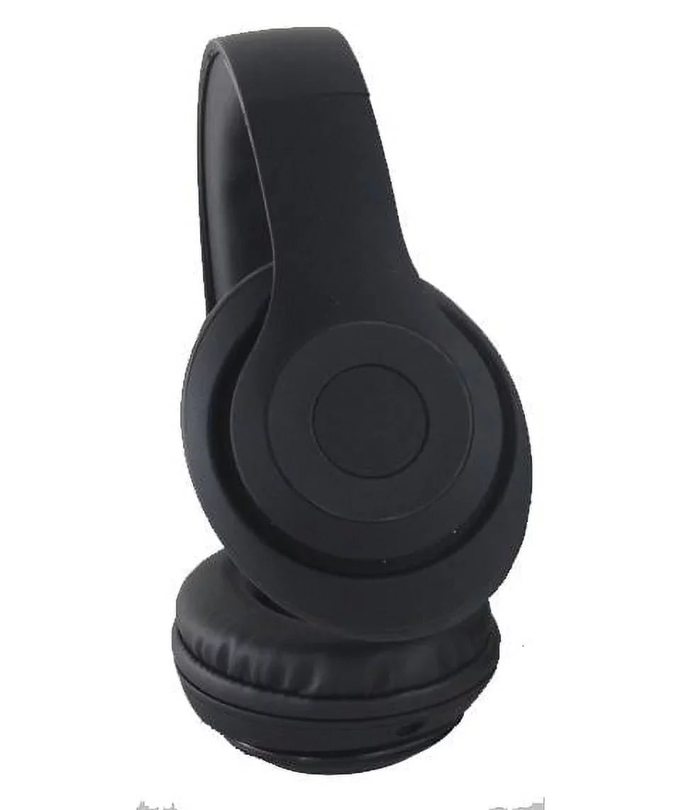 Over-the-Head Stereo Wireless Headsets for Huawei Mate 20 Lite; Honor 8X; 8X Max; Xiaomi Mi A2; Mi 6X; Pocophone F1; ZTE Axon 9 Pro; nubia Z18 (Black)