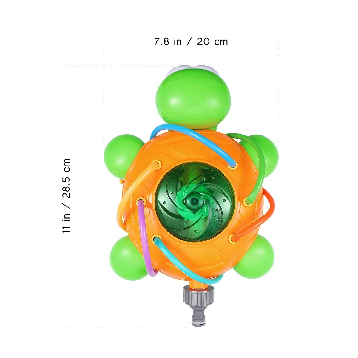 Toyvian Tortoise Sprinkler Painting Turtle Toys For Swimming Pool Garden Lawn Outdoor