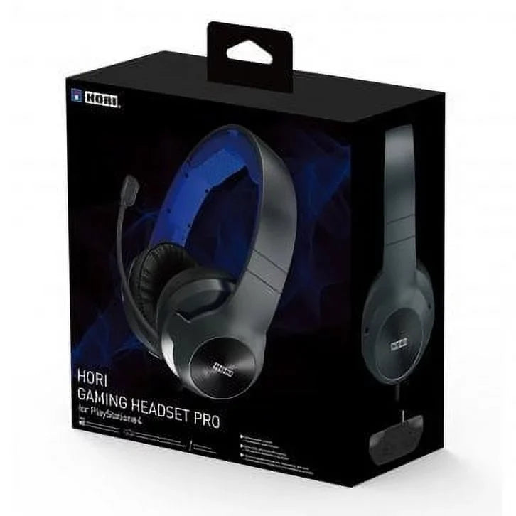 Hori - Black; PlayStation 4 and Multi-Platform; Video Game Headset Pro