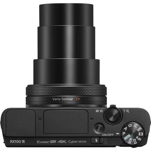 Sony Cyber-shot DSC-RX100 VI 20.1MP Digital Camera - 7PC Accessory Bundle