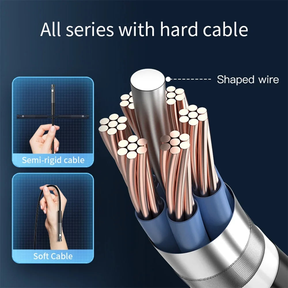 Type-C Endoscope Inspection Borescope Camera 7.9mm Built-in Adjustable LED Lights IP67 Fluidproof for Android IOS Mobile Phone
