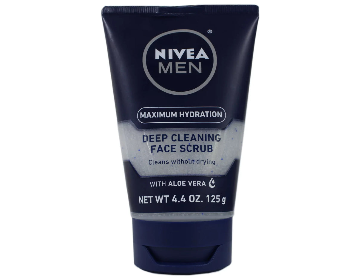 3 Pack - Nivea for Men Energizing Face Scrub 4.4 oz (125 G) Each