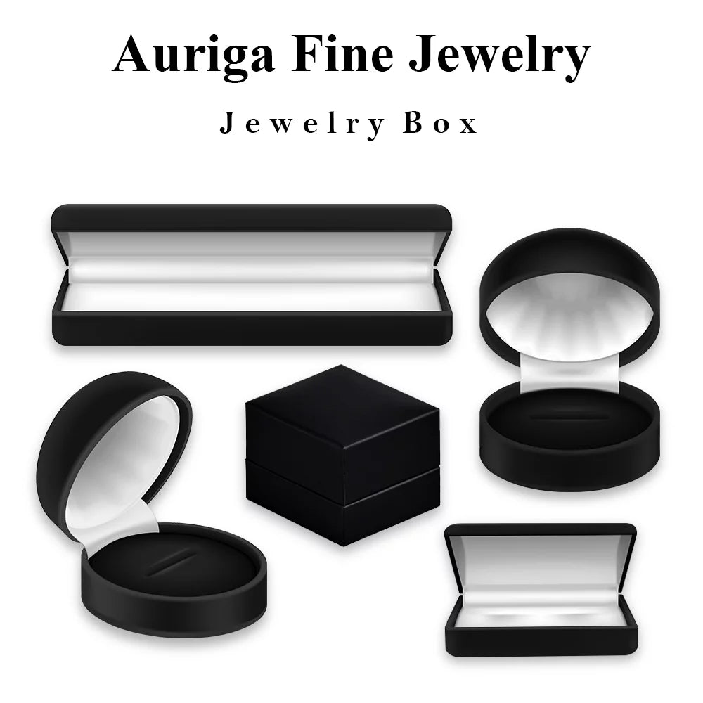 Auriga Fine Jewelry 925 Sterling Silver ID with Heart Figaro Link 8inch Bracelet for Women