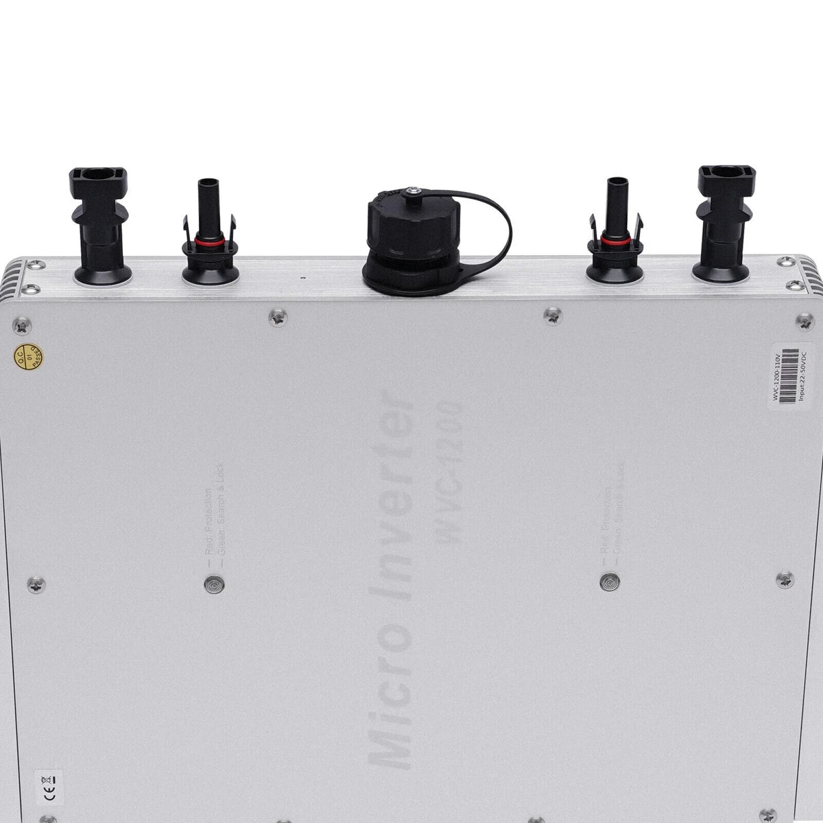 WVC-1200W MPPT Solar Micro Inverter Grid Tie Grid Pure Sine Wave Inverter DC-AC