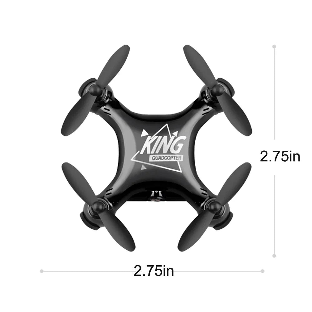 K01 Mini Drone for Kids;RC Quadcopter With HD Camera and 2pcs Batteries;Headless Drones Foldable RC Aircraft One Click Take-off and Landing Suitable for Beginners Toys Gift