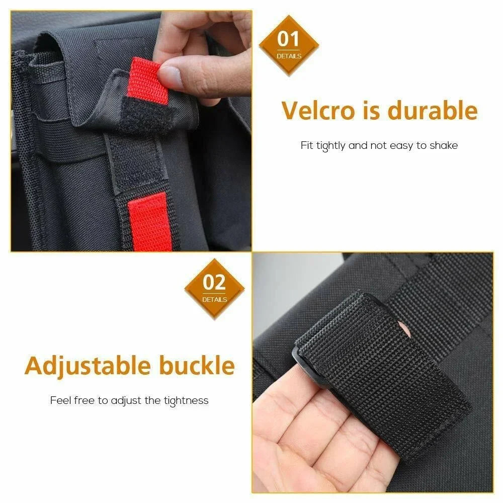 Teledu 1pcs Co-Pilot Storage Organizer; Grab Handle Storage Bag