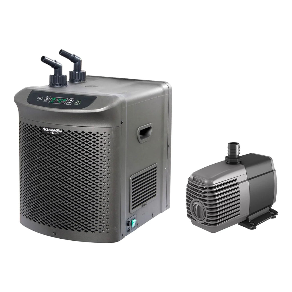 Active Aqua Hydroponic Chiller & Submersible Hydroponic Pump
