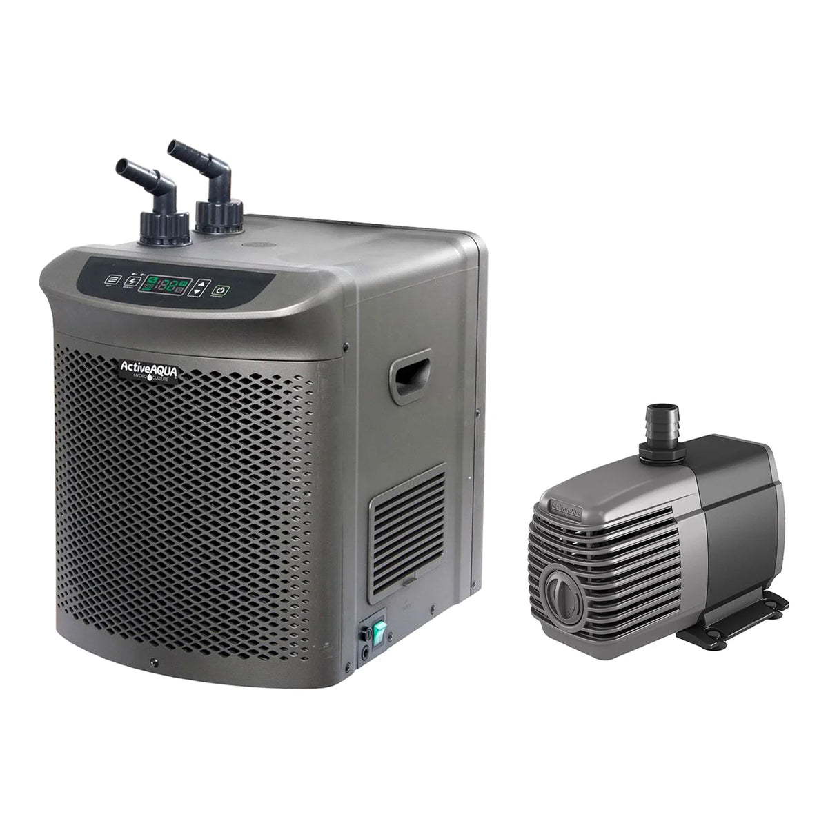 Active Aqua Hydroponic Chiller & Submersible Hydroponic Pump