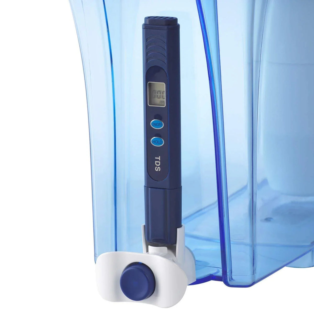 ZeroFluid ZD-018 ZD018; 23 Cup Filter Pitcher with Quality Meter