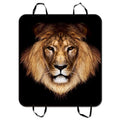 GCKG Big face Lion Pet Car Seat Cover Dog Car Seat Mat Hammock Cargo Mat Trunk Mat For Cars Trucks and SUV 54x60 inches