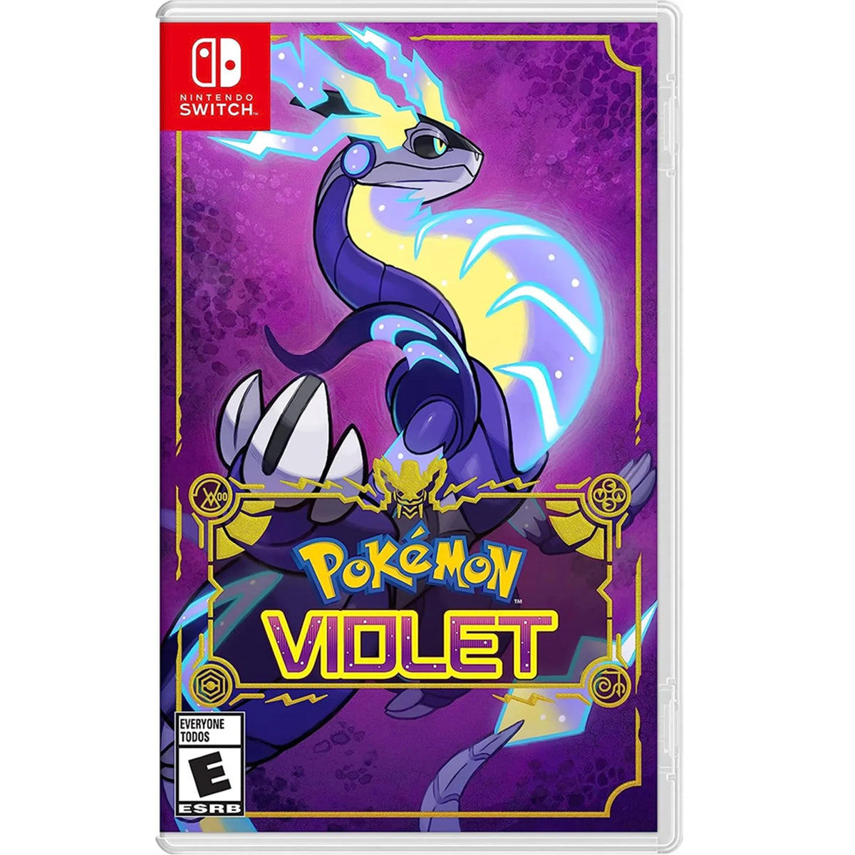 Pokémon Violet Game Disc and Upgraded Switch Pro Controller for Nintendo Switch/OLED/Lite; Wireless Switch Remote for PC/IOS/Android/Steam Pink