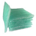 wioboy Paint Enclosure Exhaust Filter Pad; 24"x 24"x 2.5"(50 Pack); Fiberglass Paint Arrestor(15 Gram)