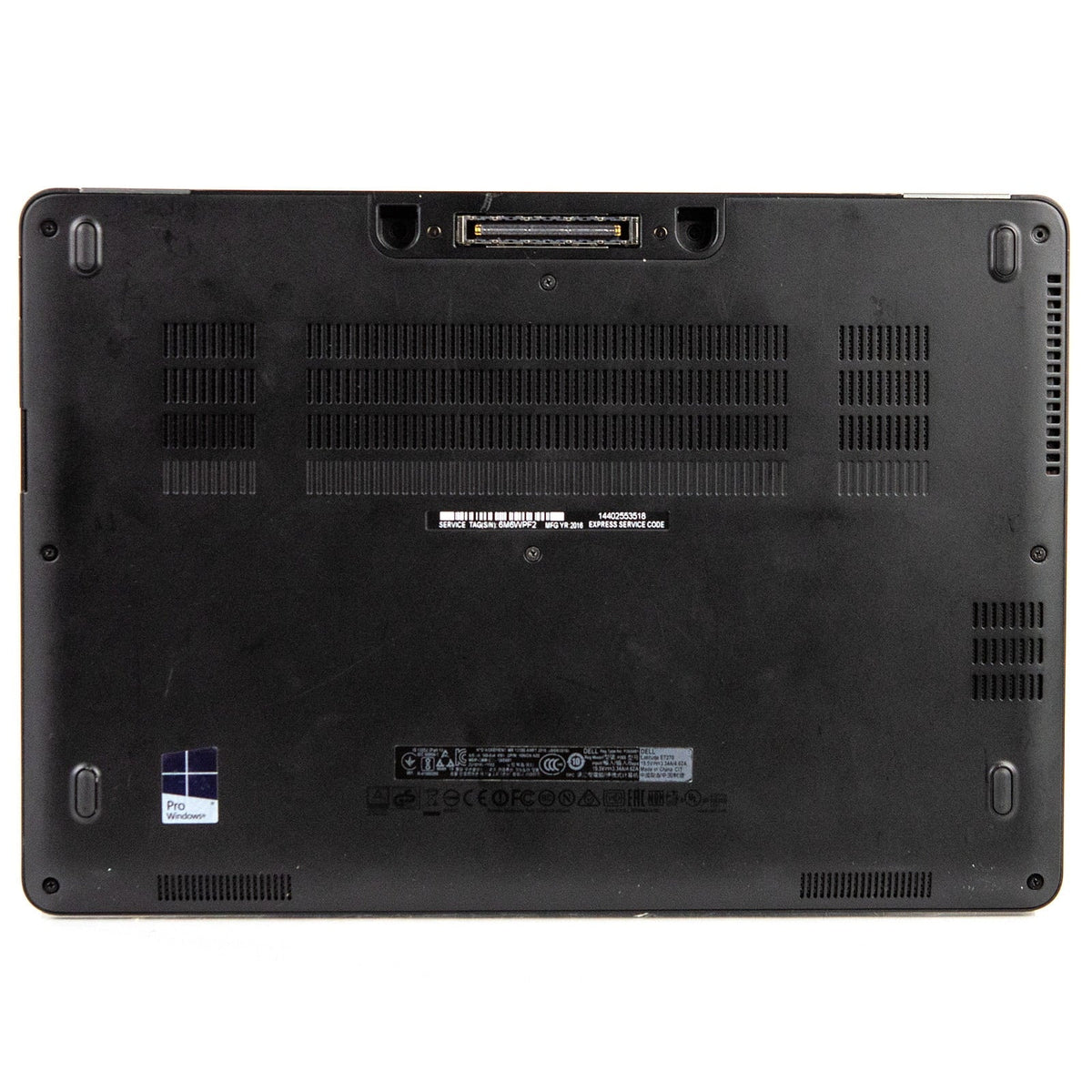 Used Dell Latitude E7270 12.5" Laptop Core i5 8GB 128GB SSD M.2 Integrated Graphics Win 10 Pro B v.WCA