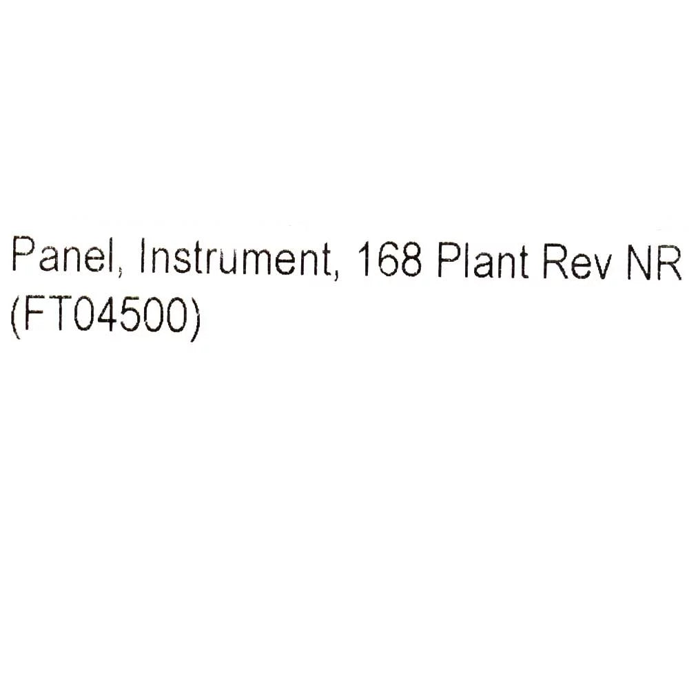 Ranger Boat Blank Instrument Panel 324259 | 168 Phantom 16 3/4 foot