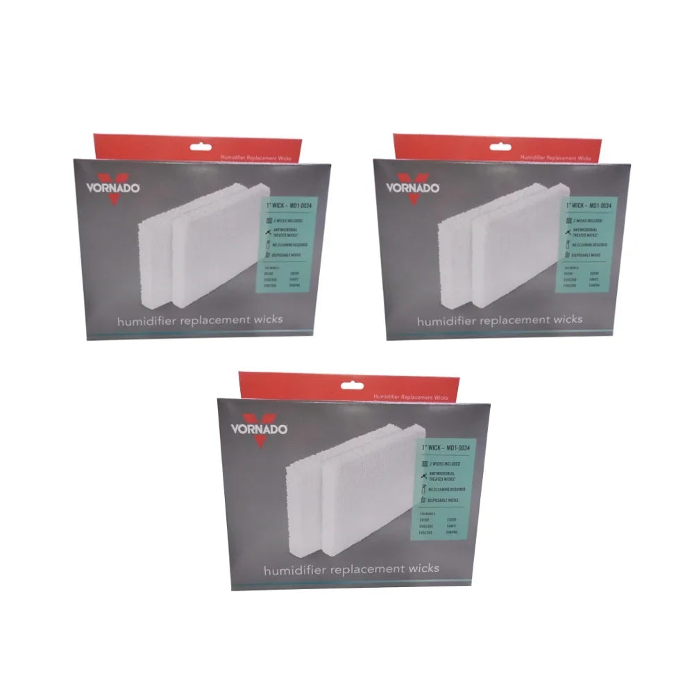 Vornado MD1-0034; EVAP40; EV100; EV200; EVDC300; EVDC500 Genuine 6-Pack