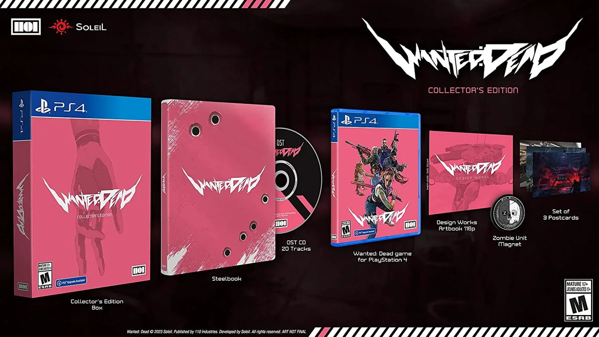 Wanted: Dead - Collector's Edition; PlayStation 4