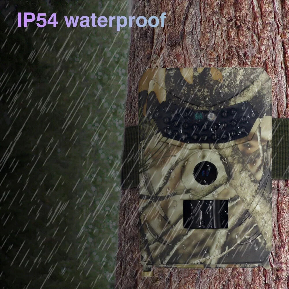 Infrared Trail Camera;DFITO Wildlife Monitor; 1080P; 12MP; Home Security; Farm Monitoring; Hunting Trail Monitor; Hunting Wildlife Camera Liquidproof (SD Card NOT Included)
