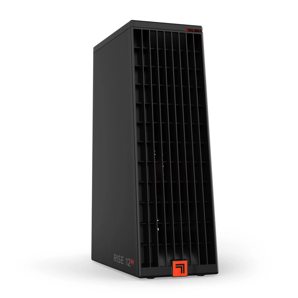 Sharper Image Rise 12H Personal Tower Heater; 2 Heat Settings; Black; New