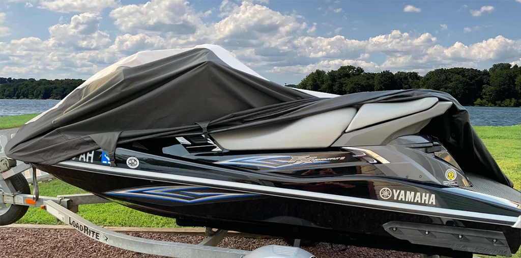 SUPER HEAVY-DUTY PWC 600D JET SKI Cover Compatible for Polaris Virage i 2002 2003 2004
