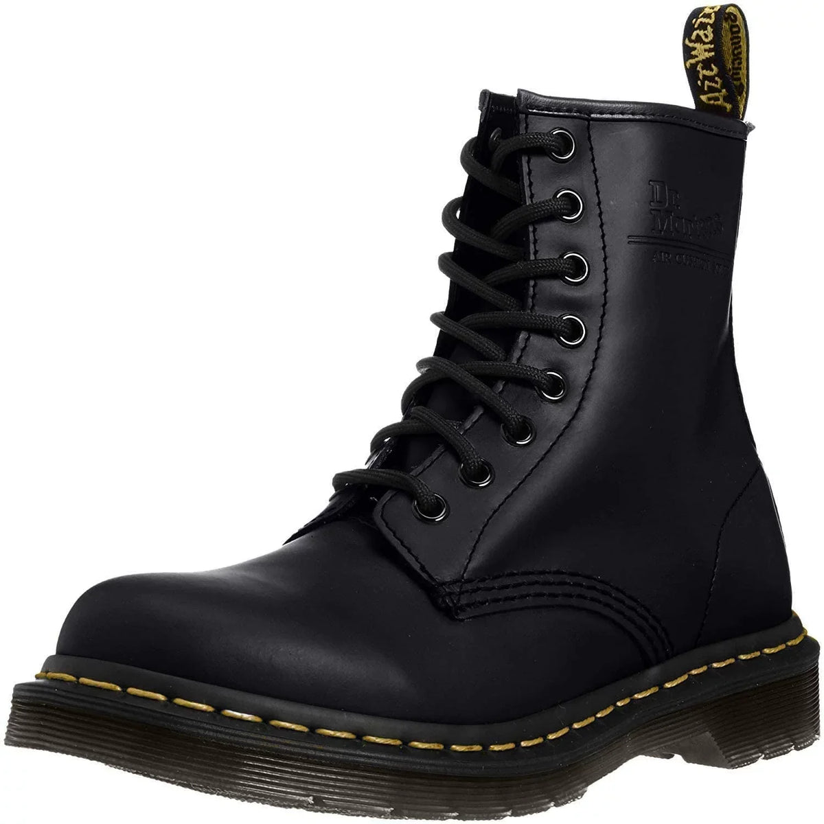 Dr. Martens 1460 Combat Boot; Black Softy T; 11
