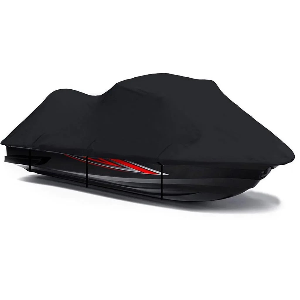 BLACK 600 DENIER JetSki Cover Compatible for Sea Doo Sea-Doo 1996 1997 2000 2002 GTX Jet Ski Liquidcraft Cover