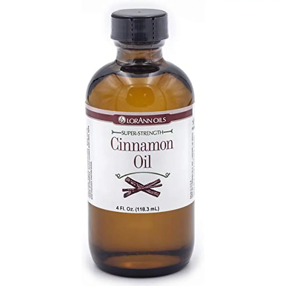 Lorann Cinnamon Oil Ss Flavor; 4 Ounce Bottle