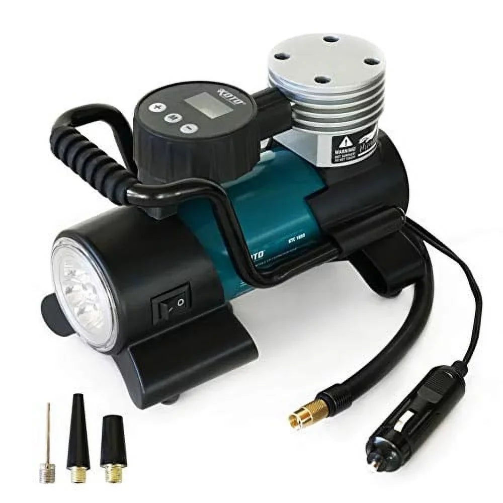 Koto 12V DC Air Compressor Pump; Digital Tire Inflator