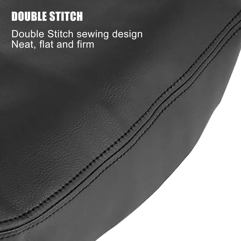 X AUTOHAUX Pair Car Center Console Lid Armrest Seat Box Cover Protector Replacement Microfiber Leather for Acura MDX 2007-2013 Armrest Lid Not Included Black