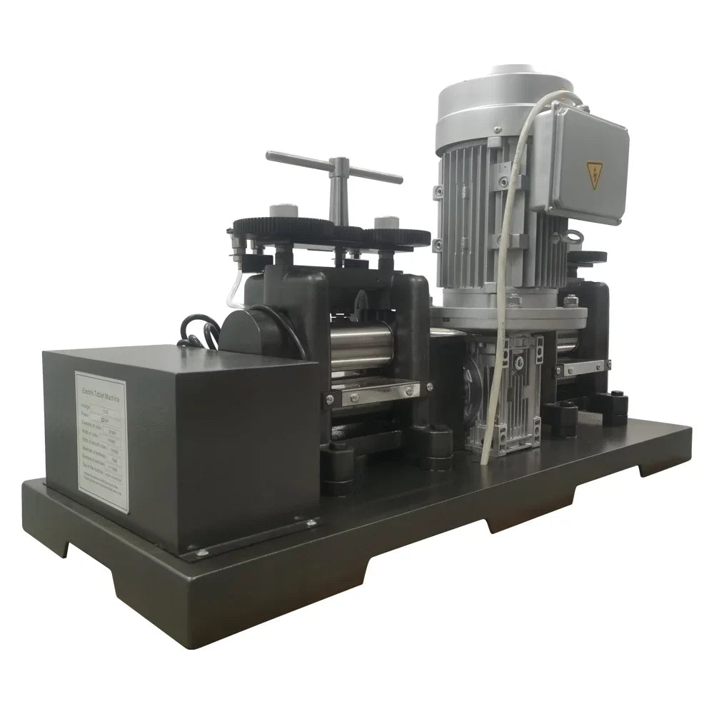 INTSUPERMAI Current-activated Rolling Mill Device 3HP Double Head Jewelry Making Tool