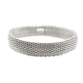 Tiffany & Co. Somerset Mesh Bracelet in Sterling Silver Pre-Owned