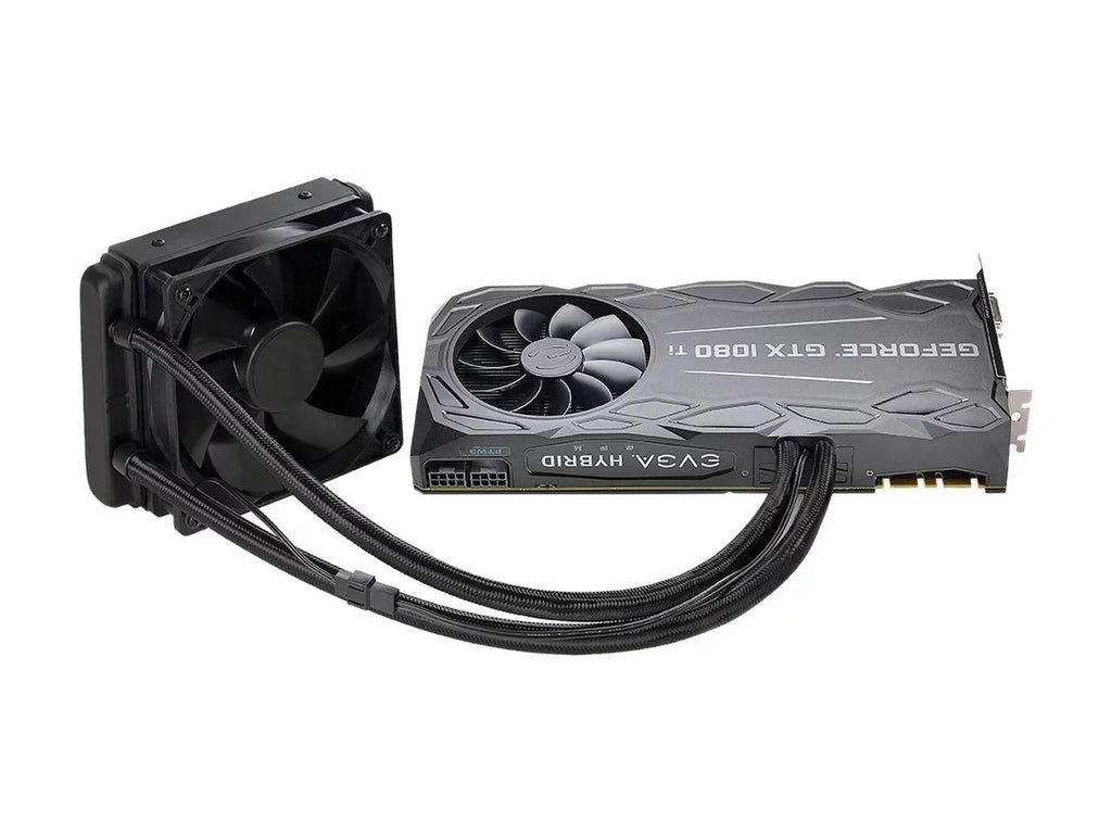 NEW EVGA GeForce GTX 1080 Ti FTW3 HYBRID GAMING; 11GB GDDR5X; HYBRID & RGB LED; iCX Technology - 9 Thermal Sensors Graphics Card 11G-P4-6698-KR