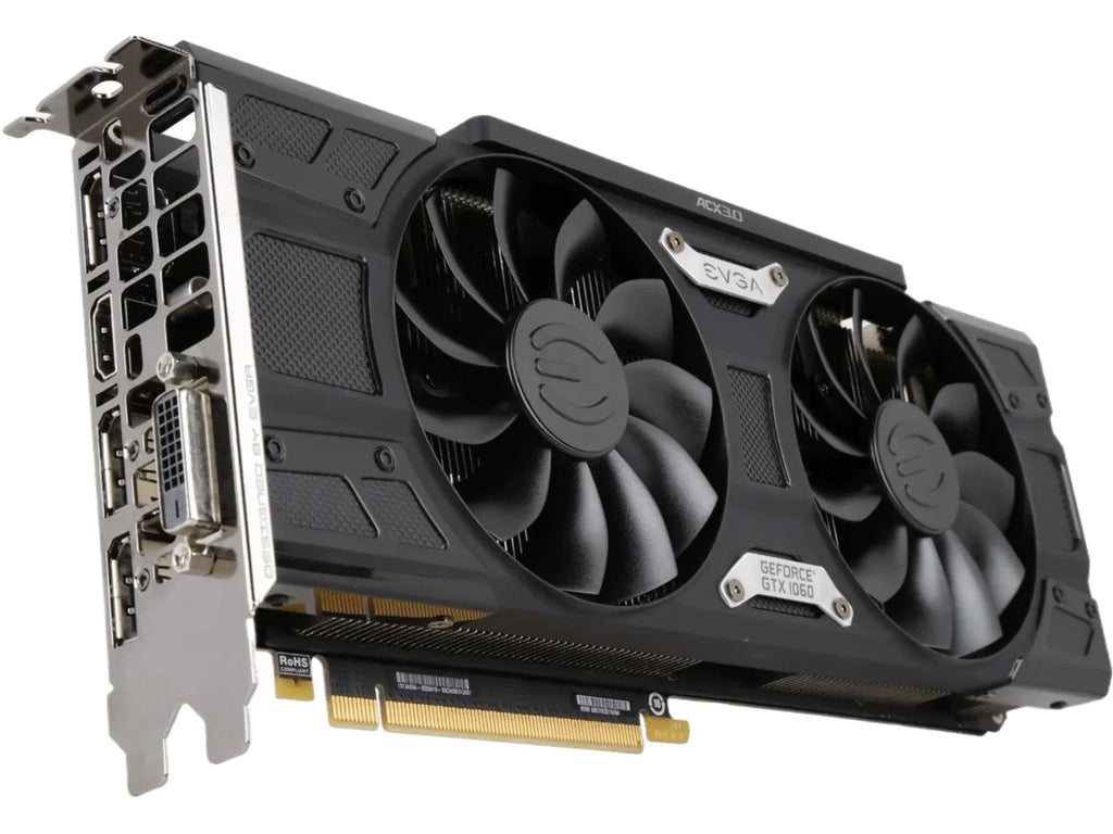 EVGA GeForce GTX 1060 6GB SSC GAMING ACX 3.0; 6GB GDDR5 LED DX12 OSD Support (PXOC) Graphics Card 06G-P4-6267-RX