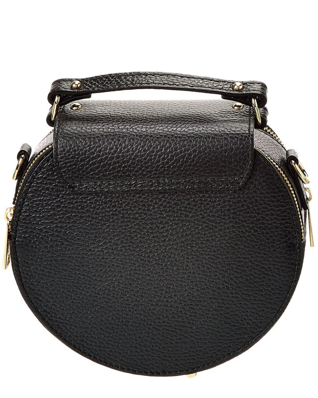 Persaman New York Aline Leather Crossbody; Black