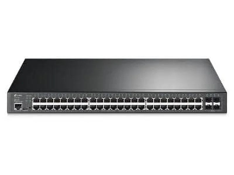 TL-SG3452XP Jetstream 48-Port Gigabit and 4-Port 10GE SFP+ L2+ Managed Switch with 48-Port PoE+ Port: 48 Gigabit PoE+; 4 10G SFP+ Slots; 802.3at/af; 500 W PoE