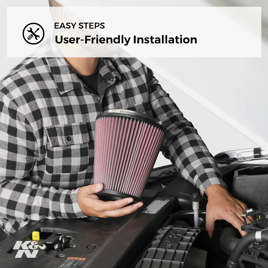 K&N Engine Air Filter: High Performance; Premium; Washable; Industrial Replacement Filter; Heavy Duty: 38-2032S
