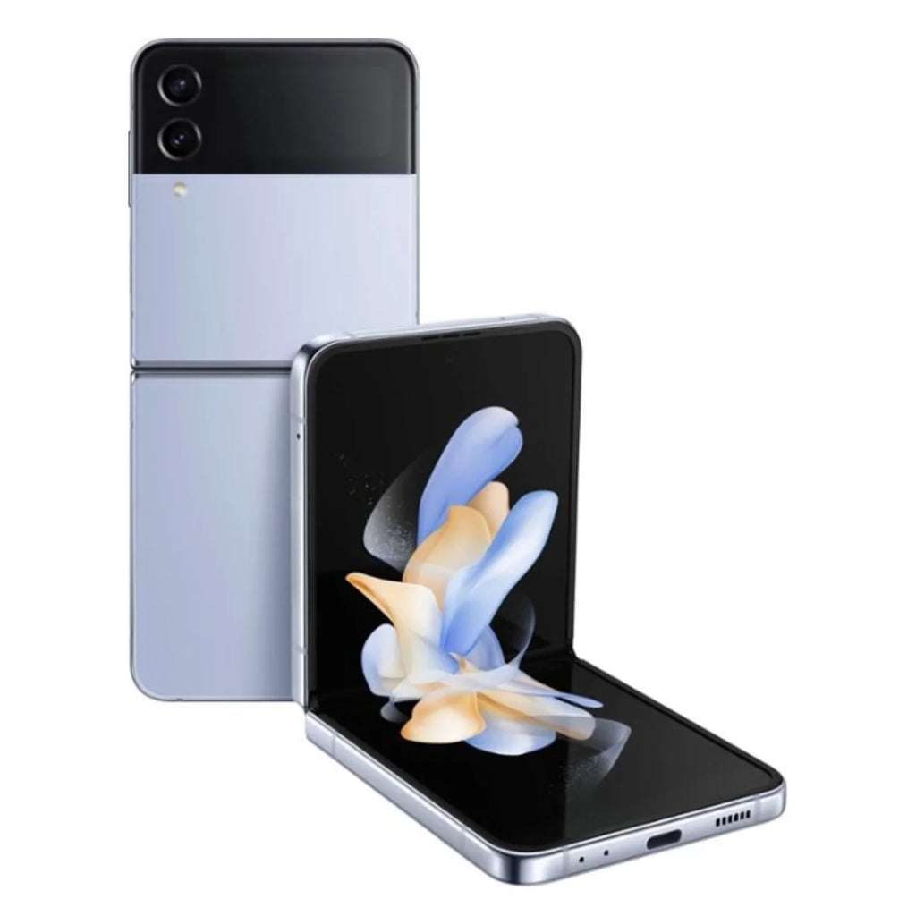 Galaxy Z Flip 4 5G 256GB SM-F721U Factory Unlocked 6.7" 8GB RAM Smartphone - Blue by Samsung