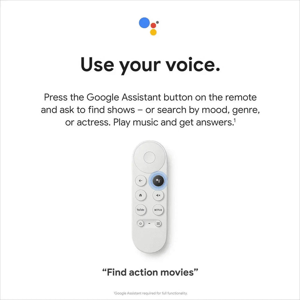 Restored Chromecast with Google TV (HD) - Streaming Device (Refurbished)