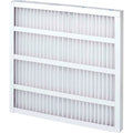 Global Industrial High Capacity Pleated Air Filter; MERV 8; Self-Supported; 24"Wx24"Hx2"D; Lot of 12