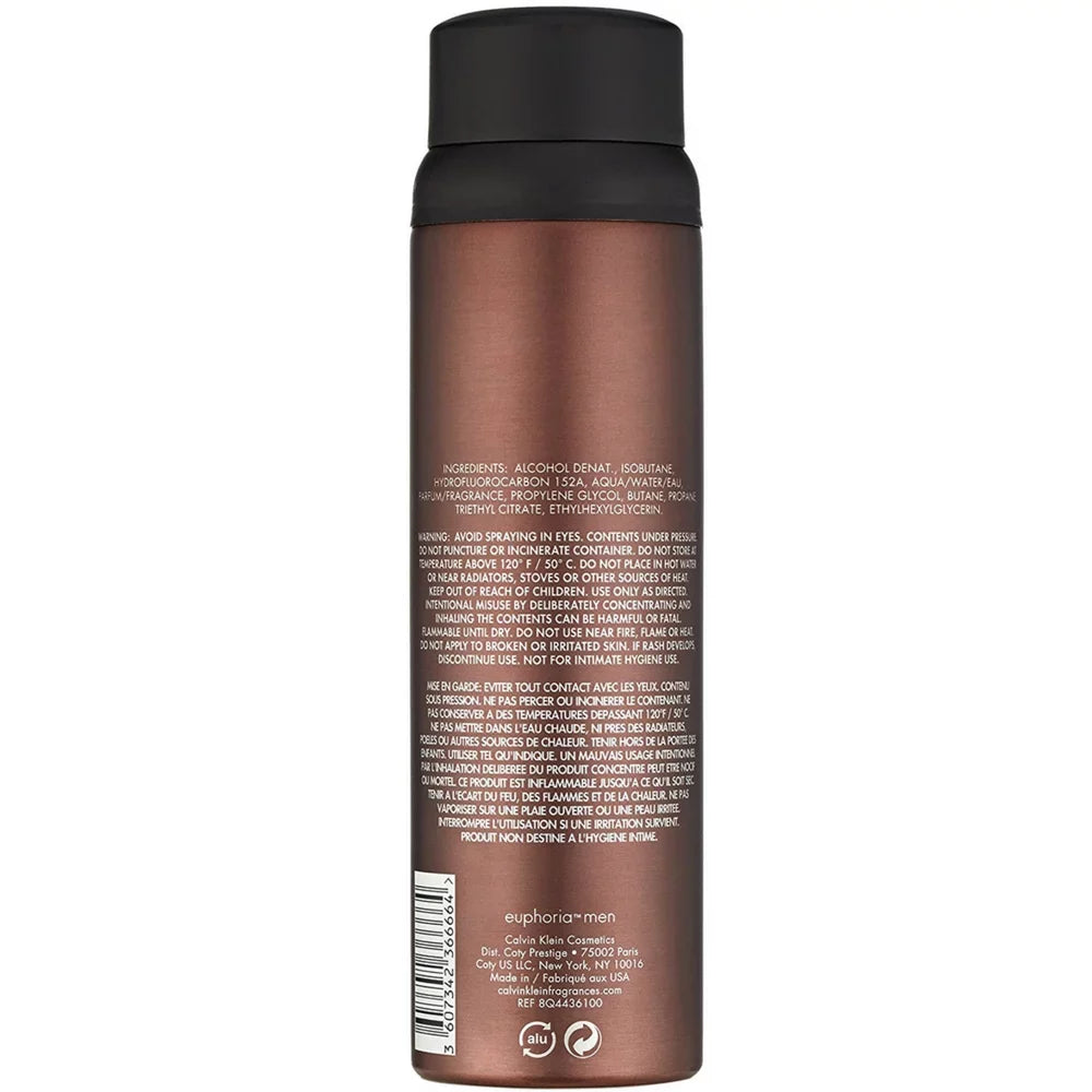 Calvin Klein Euphoria All Over Body Paint 5.4 oz (Pack of 2)