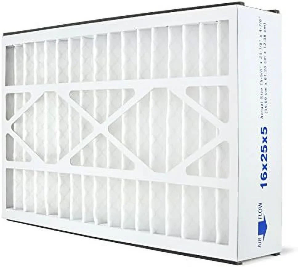 16x25x5 MERV 13 HVAC AC Furnace Air Filter Replacement for Air Bear Trion 229990-105; Health 2-Pack; Made in the USA