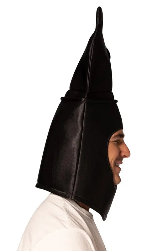 Rasta Imposta Ultimate Deluxe BlackBishopChessHeadpiece Halloween Mask Costume; Adult One Size; R1309-OS