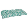 Blazing Needles 42 x 19 in. U-Shaped Patterned Spun Polyester Tufted Settee & Bench Cushion; Elipse Pool
