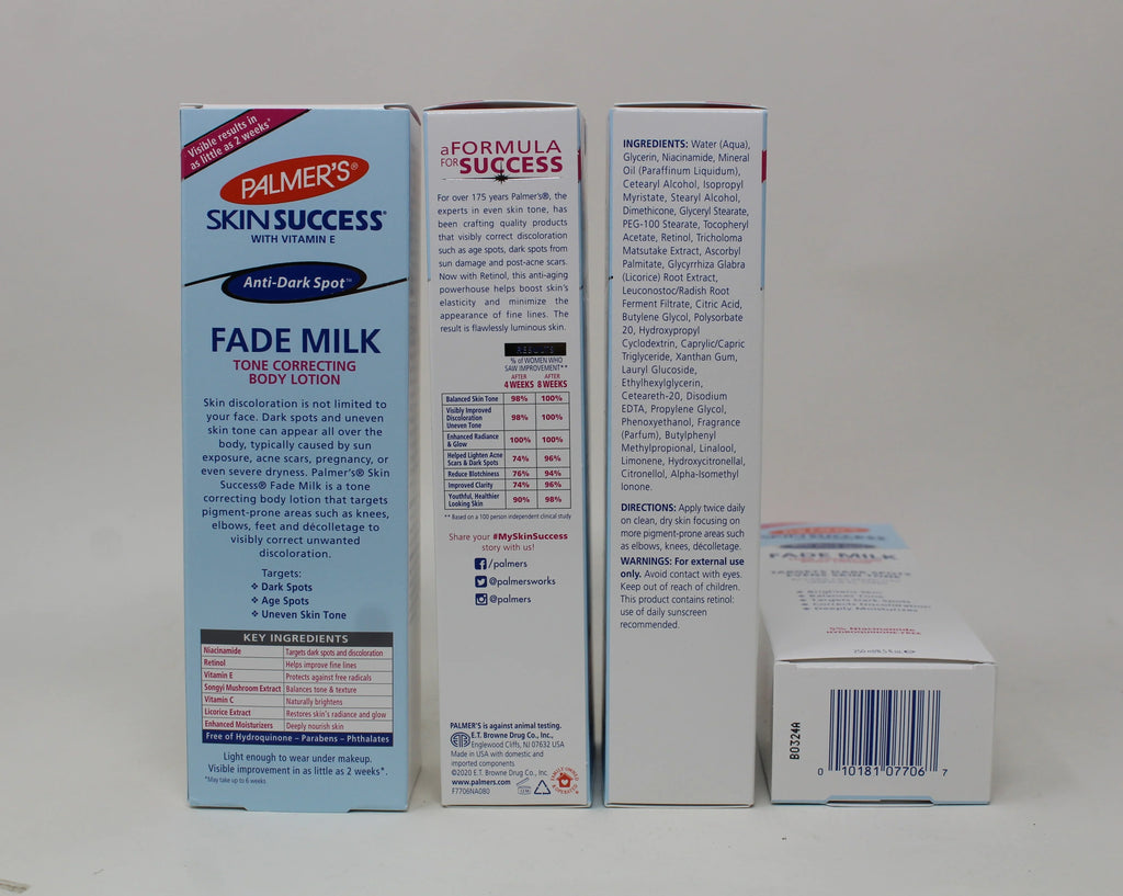 Palmer's Skin Success Eventone Fade Milk Lotion 8.50 oz (Pack of 6)