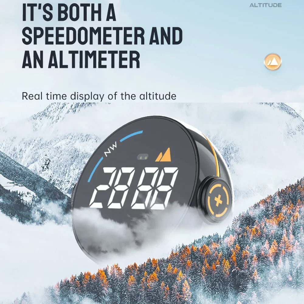 Moobody H600G Car Speedometer Head Up Display: Accurate GPS System with Digital Speed and Altitude Meter