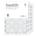 AIRx Filters 18x24x1 Air Filter MERV 13 Pleated HVAC AC Furnace Air Filter; Health 4-Pack Made in the USA