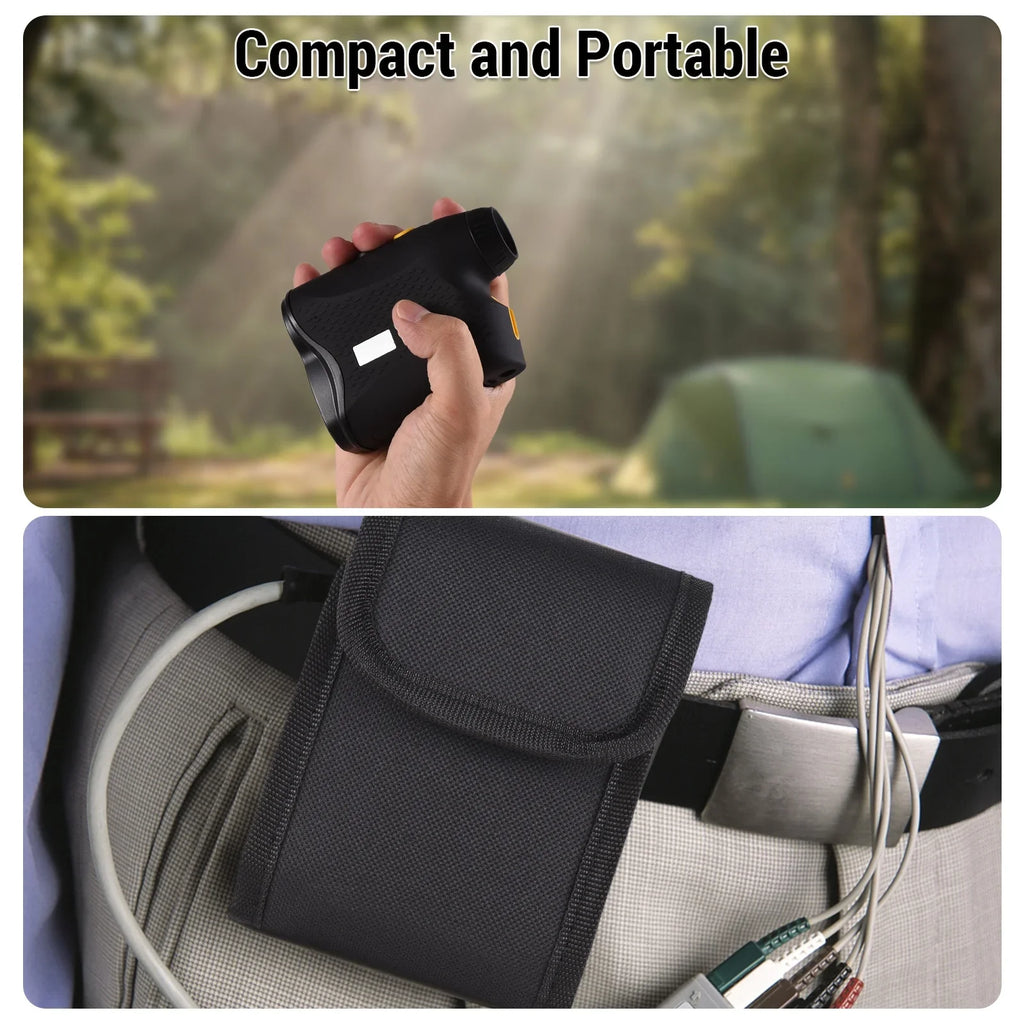 moobody Digital Measurement Rangefinders; Monocular Telescope with 600M / 800M / 1000M ; Perfect for