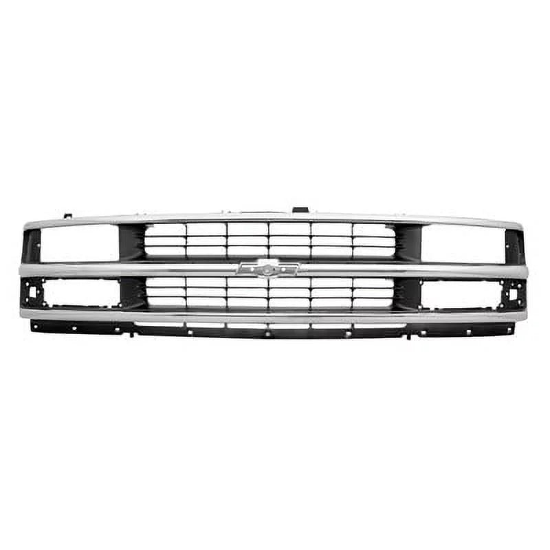 KAI New Standard Replacement Front Grille; Fits 1996-2002 Chevrolet Express Van