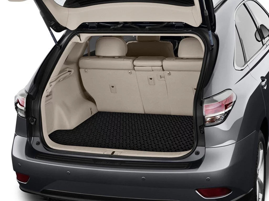 ToughPRO - Trunk Mat Compatible with Nissan Altima - All Weather Heavy Duty (Made in USA) - Black Rubber - 2019