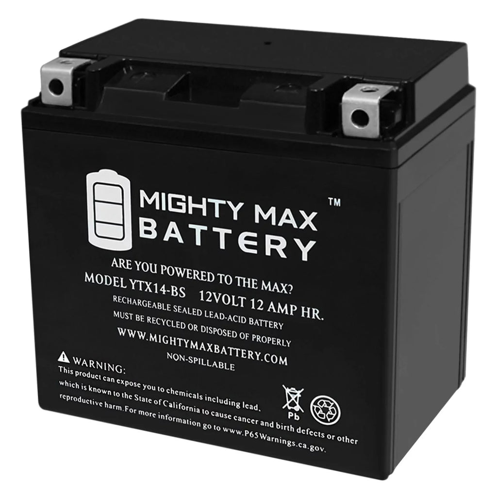 YTX14-BS Replacement Battery For BUELL XB12X Ulysses (06-'09)